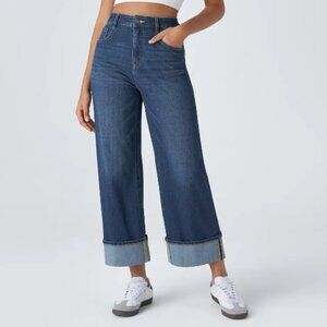 HALARA Women's Blue Ankle & Cropped Jeans